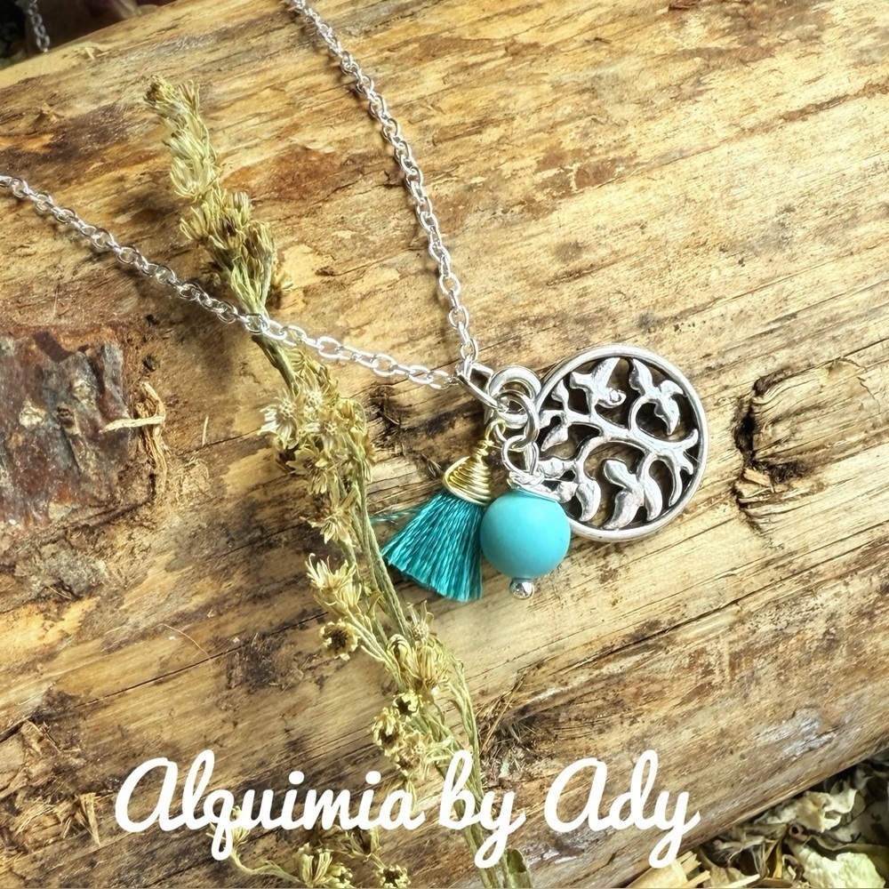 🌊✨ Handmade 925 Silver Coastal Necklace